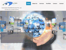 Tablet Screenshot of amsworld.net